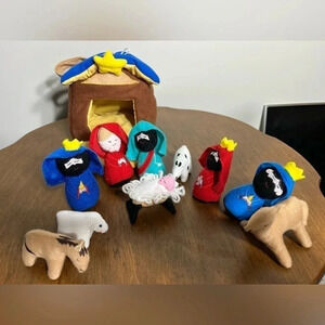 Rosalina, plush children’s nativity set in carrying case